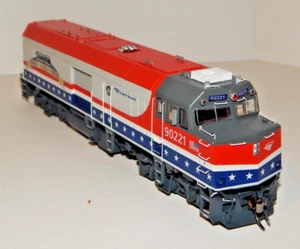 Rapido Trains HO #81523 Amtrak NPCU DCC/Sound ESU Lok-Sound RTR #90221 NEW - Picture 1 of 9