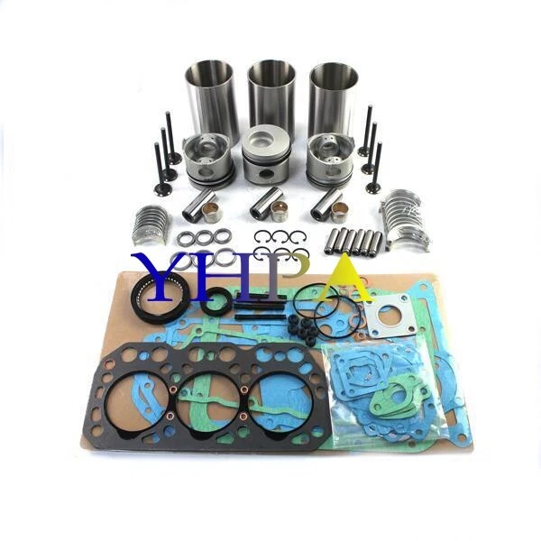 K3M Overhaul Rebuild Kit for MITSUBISHI Engine MT300 MT301D Excavator Tractor Foto 1 de 1