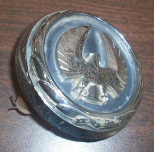 1975 75 Chrysler Imperial LeBaron Trunk Lock Cover Medallion 3796049 Used OEM - Picture 1 of 3