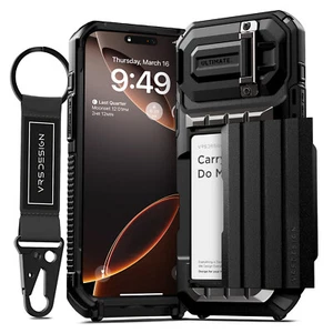 For iPhone 16 Pro Max VRS [Damda Glide Ultimate] with Card Wallet & Camera Cover - Picture 1 of 49