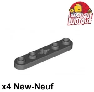 LEGO Technic 4x Flach Platte 1x5 Axle Hole Dunkelgrau / Dark Bluish Gray 32124 - Bild 1 von 1