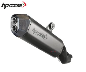 HPCORSE SPS CARBON STAINLESS STEEL BMW F 850 GS ADVENTURE 2018>2020 exhaust terminal - Picture 1 of 4