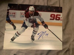 Nick Suzuki Signed Autographed 8x10 Photo Montreal Canadiens - Picture 1 of 1