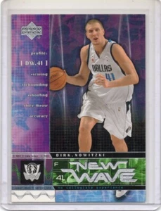 2002-03 Upper Deck New Wave #NW1 Dirk Nowitzki Dallas Mavericks - Picture 1 of 2
