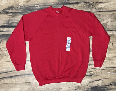 NUEVA Sudadera De Colección Fruit of the Loom Para Mujer EN BLANCO M Cuello Redondo Deadstock EE. UU. Foto 1 de 4