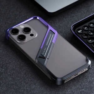 For iPhone 16 Pro Max 15 14 ShockProof Aluminium Alloy Holder Frame Case Cover - Picture 1 of 16