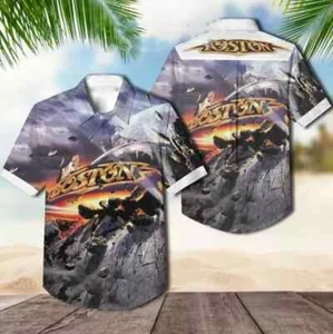 Boston Band Walk On Album Hawaii Shirt Gr. S-5XL, Geschenk für Fans - Bild 1 von 2
