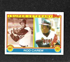 ROD CAREW 1983 Topps Super Veteran #201 California Angels Minnesota Twins MINT - Picture 1 of 2