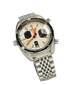 Breitling Chrono-Matic 2112 -15 * Seltene Herrenuhr mit Cal 15 ca 1970 - Bild 1 von 11