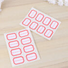 Plain Name Tag Stickers for Bottles & Filing, 12 Sheets