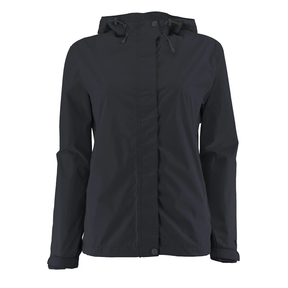 JAQUETA DE CHUVA BRANCA SERRA X2207W FEMININA TRABAGON IMPERMEÁVEL COM CAPUZ ZÍPER FRONTAL  - Imagem 1 de 1