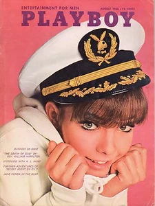 PLAYBOY AUGUST 1966 Susan Denberg Sissy Jane Fonda HL Hunt Bunnies of Dixie - Picture 1 of 1