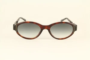 Authentic Emmanuelle Khanh EK526/904 18/16 Tortoise 58mm Gradient Sunglasses - Picture 1 of 5