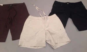 Braune Leinen-Wandershorts Damen 6 Banana Republic - Bild 1 von 12