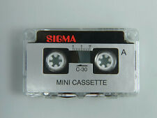  Mini-Kassette Sigma C-30,  30 Minuten, fabrikneu