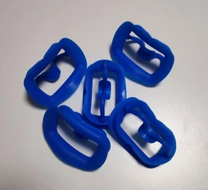 5Pc Dental Soft Silicone Mouth Props Opener Rubber Intraoral Lip Cheek Retractor - Picture 1 of 5