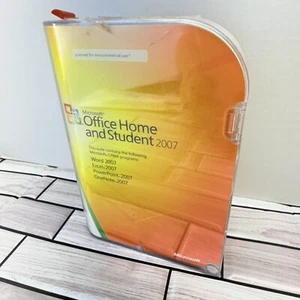 Microsoft Office Home and Student 2007 Genuine Disc w/ Product Key Word Excel - - Picture 1 of 6