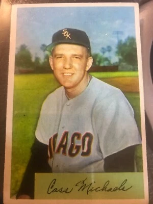 1954 Bowman - #150 Cass Michaels - Image 1 of 2