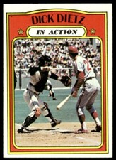 1972 Topps Dick Dietz San Francisco Giants #296