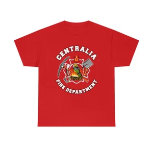 Centralia, PA Fire Department Parody T-Shirt – Version 2 (Red) - Bild 1 von 6