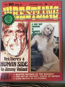 Hilda Meyer Pin-Up September 1976 The Big Book Inside Wrestling Magazine NICE - Picture 1 of 3