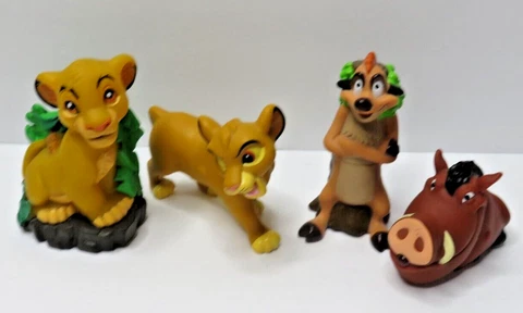 Disney The Lion King Energizer Collectible Squeeze Light 2003 (Lot of 4) Cover