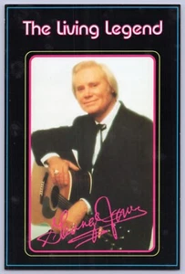 Continental Postcard George Jones Country Music The Possum, White "Lightnin" - Picture 1 of 2