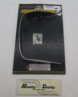 Falda guardabarros delantera Harley Davidson personalizada cromada 1986 hasta la actualidad 47-204 Foto 1 de 4