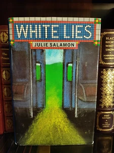 Julie SALAMON_White Lies_1st Edition_HCDJ_1987_Very Good Condition - Imagen 1 de 12