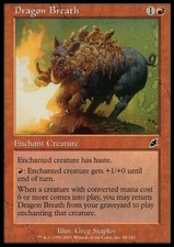 Magic the Gathering MTG Dragon Breath (86) Scourge   LP