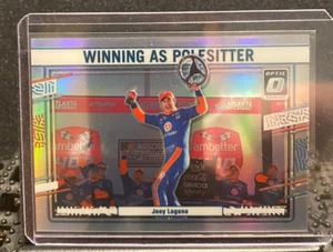 Joey Logano 2024 Donruss Optic - Season Highlights - Holo Silver - Card # 186 - Picture 1 of 2