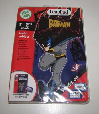 LeapFrog LeapPad The Batman Interactive Book & Cartridge 1st-2nd Grade - Image 1 of 3