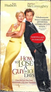 How To Lose A Guy In 10 Days VHS On VHS With Kate Hudson Brand New - Picture 1 of 3