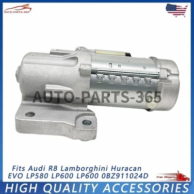 For 2017 Audi R8 5.2L V10 OEM Starter Motor P/ 0BZ911024D 20k miles TESTED NEW - Image 1 of 4