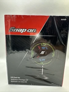 Snap-On LED Uhrenventilator schwarz KAFAN. Nagelneu, versiegelt! - Bild 1 von 4