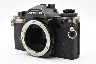 [Exc+5] Olympus OM-4Ti analoge Spiegelreflexkamera schwarz 35 mm Gehäuse aus Japan - Bild 1 von 4