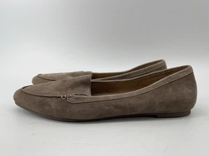 Me Too braune flache Leder-Slipper Damengröße 8 schneller kostenloser Versand - Bild 1 von 10