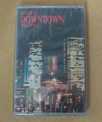 Kouek - Downtown (2023) Future Funk Filter House Cassette Tape BIZC397  - Image 1 of 3