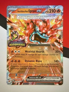 JUMBO Oversized Hearthflame Mask Ogerpon ex Oversized 040/167 Promo Pokémon NM - Picture 1 of 2
