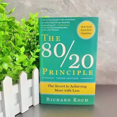 The 80/20 Principle: Achieve More with Less by Richard Koch Book Free Shipping - Image 1 of 4