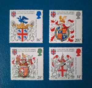 1984  GREAT BRITAIN, 500 ANNIVERSARY OF COLLEGE OF ARMS. SG 1236/1239 - Picture 1 of 1