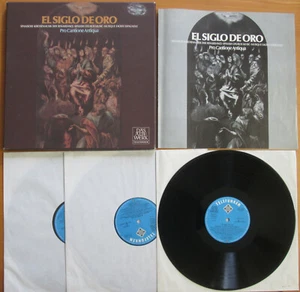 6.35371 El Siglo De Oro Pro Cantione Antique Spanish Church Music 3LP Telefunken - Picture 1 of 4