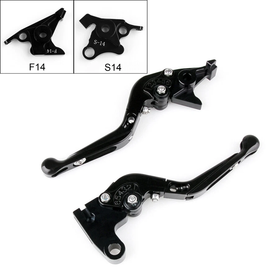Adjustable Folding Extendable Brake Clutch Levers Fit Suzuki GSXR1300 GSF/GSX Foto 1 de 2