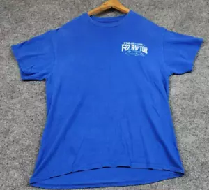 U S Airforce F22 Raptor Blue T Shirt Size M First Look-First Shot-First Kill - Picture 1 of 12