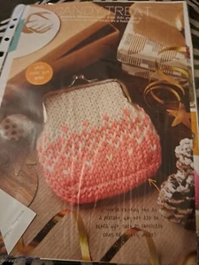 Zwei Strickhandtaschen Muster - Bild 1 von 2