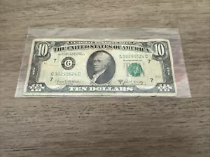 $10 Dollar Bill 1969B - Picture 1 of 14