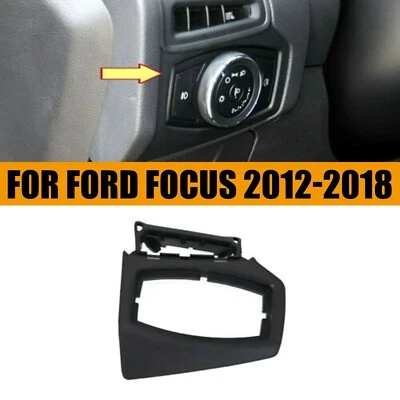 ABS Headlight Switch Control Cover Trim Decor Fits For Ford Focus 2012 2013 2014 - image 1 of 4