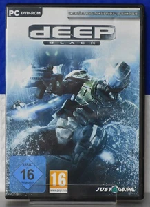 Deep Black PC juego acción shooter Just-A-Game MUY BUENO en embalaje original e instrucciones PAL - Imagen 1 de 3