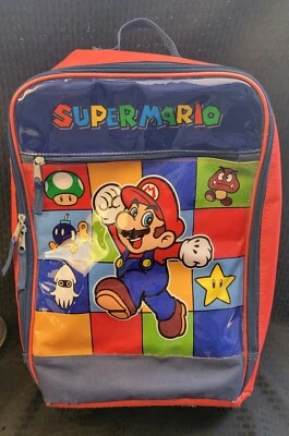 Super Mario багаж ручной клади чехол багажа сумка с короткими ручками на колесиках 2012 Nintendo - Изображение 1 из 4