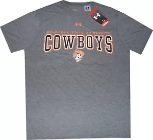 Oklahoma State Cowboys Under Armour Tech Shirt Herren Neu Etikett - Bild 1 von 3